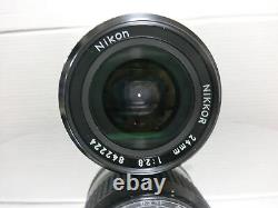 SIC! MINT S/N 84xxxxNikon Ai-s Ais SIC Late Model Nikkor 24mm f/2.8 From JAPAN