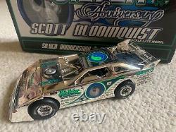 Scott Bloomquist 2005 Silver Anniversary Chrome Car ADC 1/24 Only 2500 Made