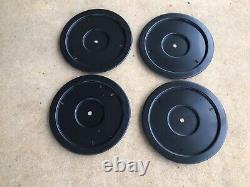 Set Of 4 Brand New Black 15 Inch Wheel Covers Dirt Late Model IMCA Race Car