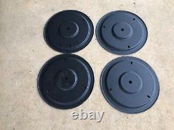 Set Of 4 Brand New Black 15 Inch Wheel Covers Dirt Late Model IMCA Race Car