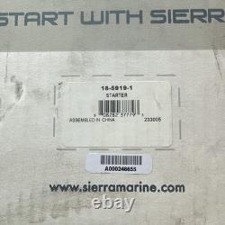 Sierra 18-5919-1 Starter, Late Model GM, 14 inch Flywheel
