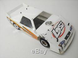 Team Losi Racing Mini Late Model 1/18 Scale 2wd Dirt Oval Racer Roller with Servo