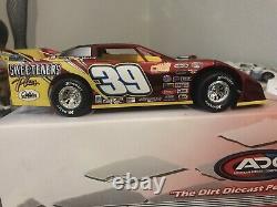 Tim McCreadie 1/24 dirt late model Color Chrome Great Condition
