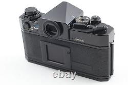 Top MINT Late Model Canon F-1 SLR 35mm Film Camera Body Black From JAPAN