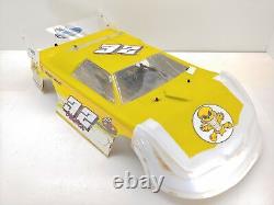 Traxxas Slash 2wd HCG 1/10 Dirt Oval Late Model Roller Slider Chassis with Servo u