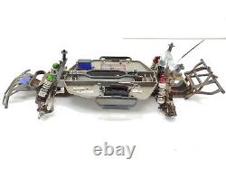 Traxxas Slash 2wd HCG 1/10 Dirt Oval Late Model Roller Slider Chassis with Servo u