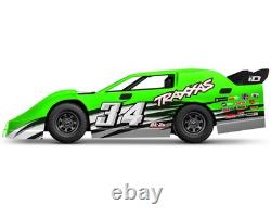 Traxxas Slash Late Model 1/10 RTR 2WD Dirt Oval Racer (Green)