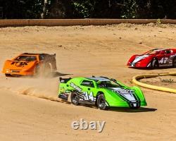 Traxxas Slash Late Model 1/10 RTR 2WD Dirt Oval Racer (Green)