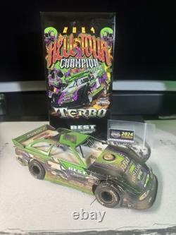 Tyler Erb 124 Diecast late model 2024 Hell Tour Champion Turbo Green Black