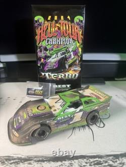 Tyler Erb 124 Diecast late model 2024 Hell Tour Champion Turbo Green Black