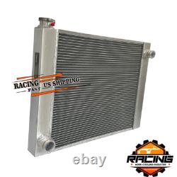 Universal Radiator For 26 x 19 Sport Mod Late Model Race Pro Crossflow 2-Rows