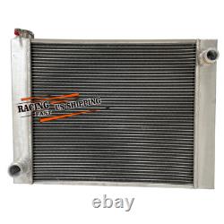 Universal Radiator For 26 x 19 Sport Mod Late Model Race Pro Crossflow 2-Rows