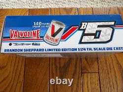VERY RARE Raced Version Brandon Sheppard B5 Valvoline Oil Can Car made by Hobson