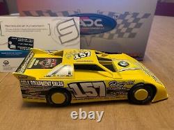 Very Rare 1/24 ADC 2016 signed Mike Marlar DIRT LATE MODEL DIRT CAR