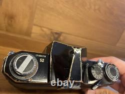 Very Rare Original Black Exc+5 Pentax S2 Late Model Film Camera Body From JP