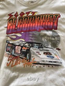 Vintage 1994 Scott Bloomquist XL Xtra Large T-Shirt Dirt Late Model Very Nice