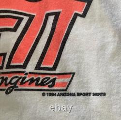 Vintage 1994 Scott Bloomquist XL Xtra Large T-Shirt Dirt Late Model Very Nice