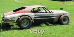 Vintage Dirt Track Late Model Martz Mustang Project Documented History PA & WV
