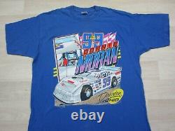 Vintage Donnie Moran #99 Flash T Shirt (XL) Dirt Late Model Racing Dresden Ohio