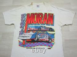 Vintage Donnie Moran #99 Flash T Shirt (XL) Dirt Late Model Racing Ohio Signed