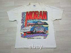 Vintage Donnie Moran #99 Flash T Shirt (XL) Dirt Late Model Racing Ohio Signed