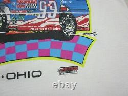 Vintage Donnie Moran #99 Flash T Shirt (XL) Dirt Late Model Racing Ohio Signed