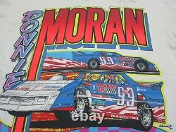 Vintage Donnie Moran #99 Flash T Shirt (XL) Dirt Late Model Racing Ohio Signed