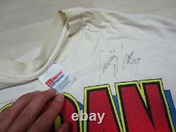 Vintage Donnie Moran #99 Flash T Shirt (XL) Dirt Late Model Racing Ohio Signed