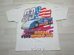 Vintage Donnie Moran #99 Flash T Shirt (XL) Dirt Late Model Racing Ohio Signed