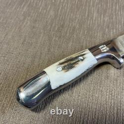 Vintage, Late Model, Ruana Bonner MT, Never Used Or Sharpened, Orig Sheath