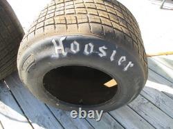 Vintage Pair 1450 Hoosier Late Model Tires 11.0/28.5-15 Hot Rod, Man Cave, Coll