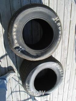 Vintage Pair 1450 Hoosier Late Model Tires 11.0/28.5-15 Hot Rod, Man Cave, Coll