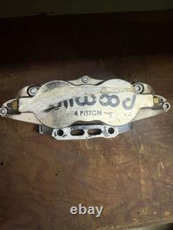 WILWOOD 4 Piston Brake Caliper 120-13827-N CRA ASA ASPHALT Late Model