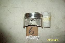 Wiseco Chevy pistons dome NOS modified, dirt late model. Wisotta