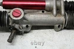 Woodward steering rack 19 3/4 4.19 dirt late model rocket appleton sweet