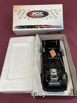 XRARE ADC 1/24 White Series #28 Dennis Erb Jr Late Model Dirt Car Black NIB