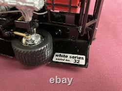 XRARE ADC 1/24 White Series #70-1/2 Anthony Rushing Late Model Dirt Car Blk NIB