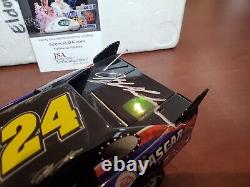 XRARE Prototype 2009 Jeff Gordon Autographed #24 EA Sports Eldora 124 ADC